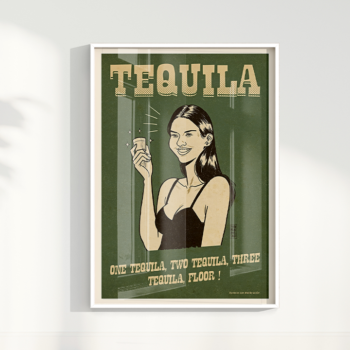 Quadro Tequila por Thiago Villas Boas