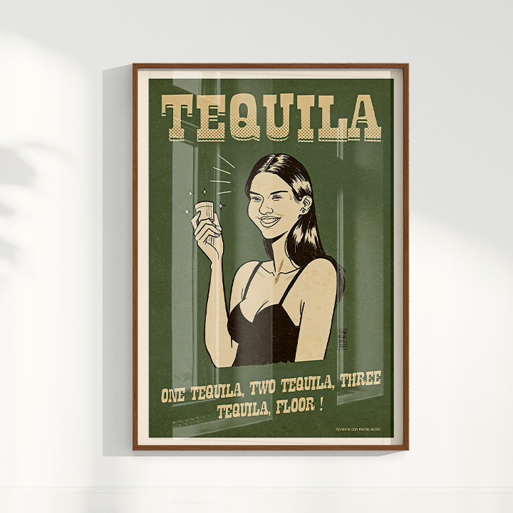 Quadro Tequila por Thiago Villas Boas