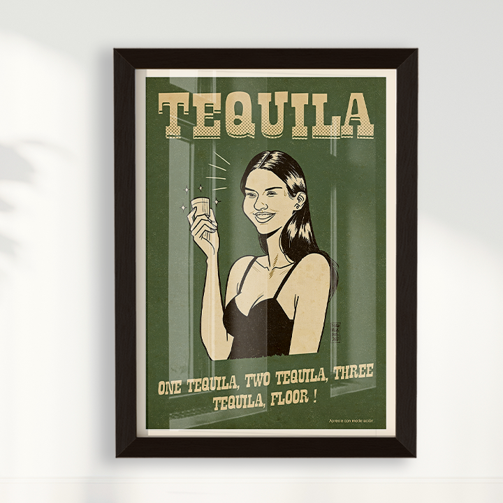 Quadro Tequila por Thiago Villas Boas