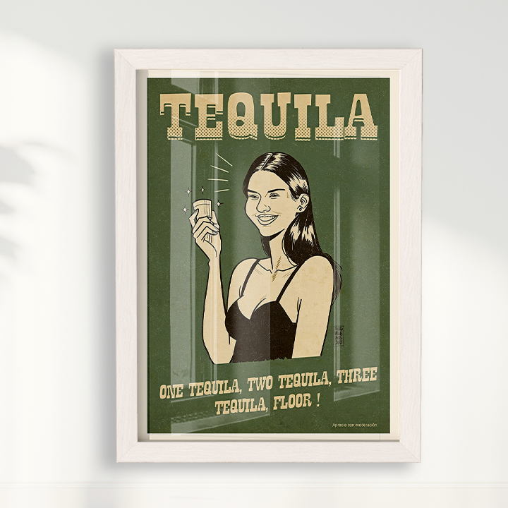 Quadro Tequila por Thiago Villas Boas