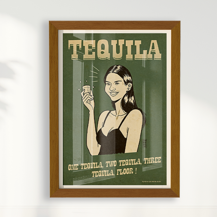 Quadro Tequila por Thiago Villas Boas
