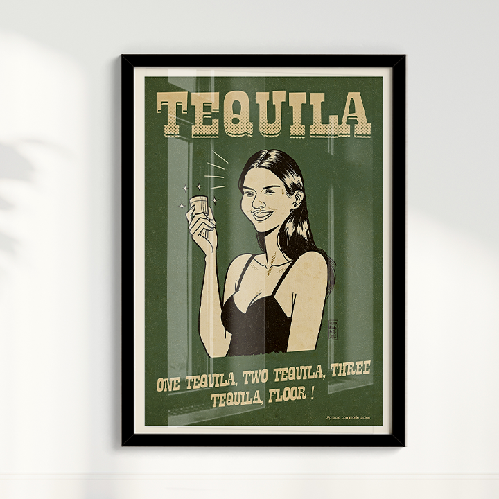 Quadro Tequila por Thiago Villas Boas