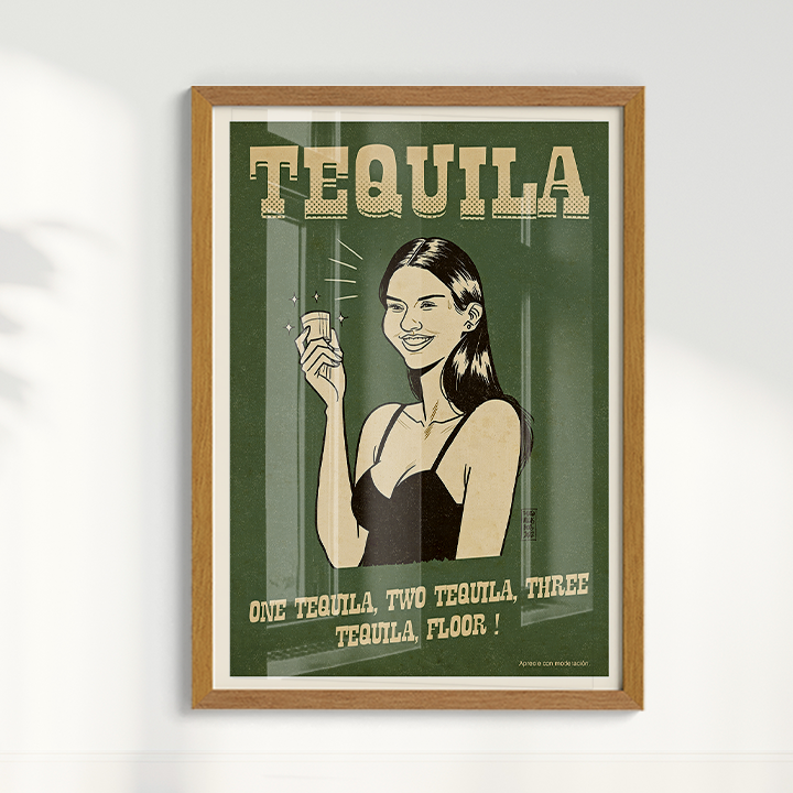 Quadro Tequila por Thiago Villas Boas