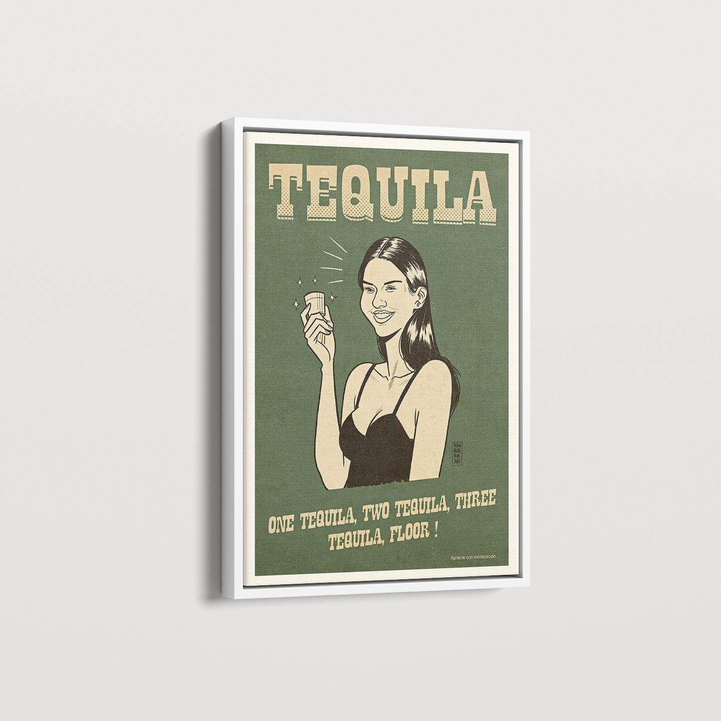 Quadro Tequila por Thiago Villas Boas