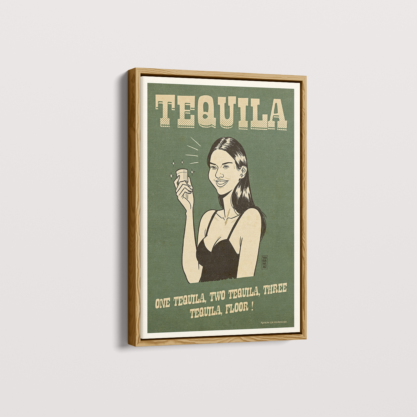 Quadro Tequila por Thiago Villas Boas