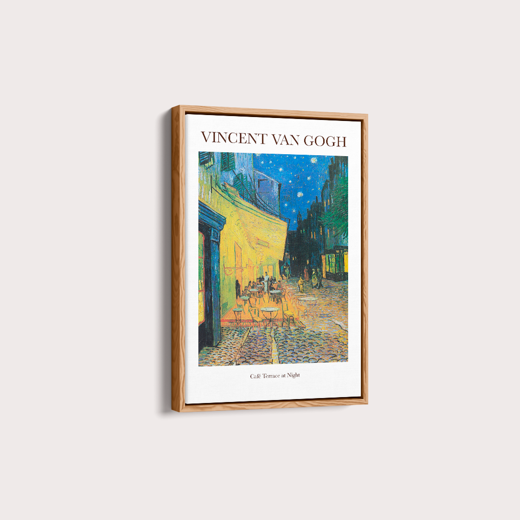 Quadro Van Gogh Terrace at Night