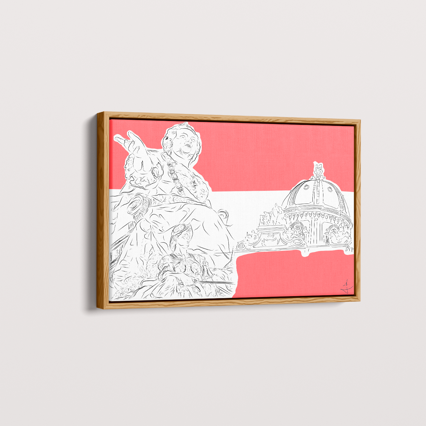 Quadro Viena por João de Rossi