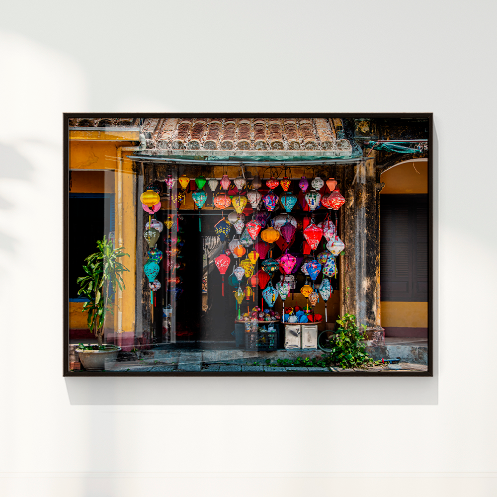 Quadro Lanternas de Hoi An, Vietnã por Larissa Heitmann