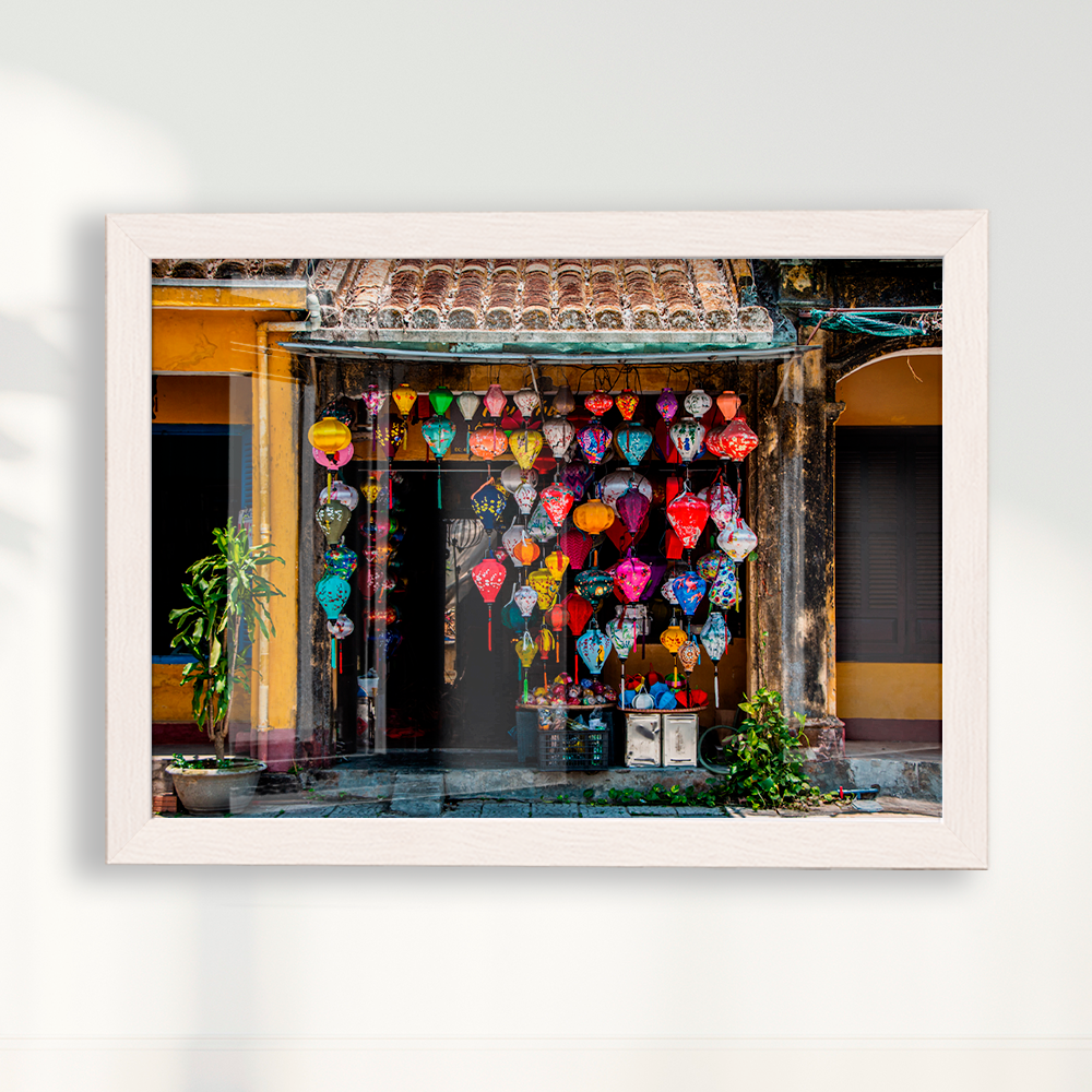 Quadro Lanternas de Hoi An, Vietnã por Larissa Heitmann