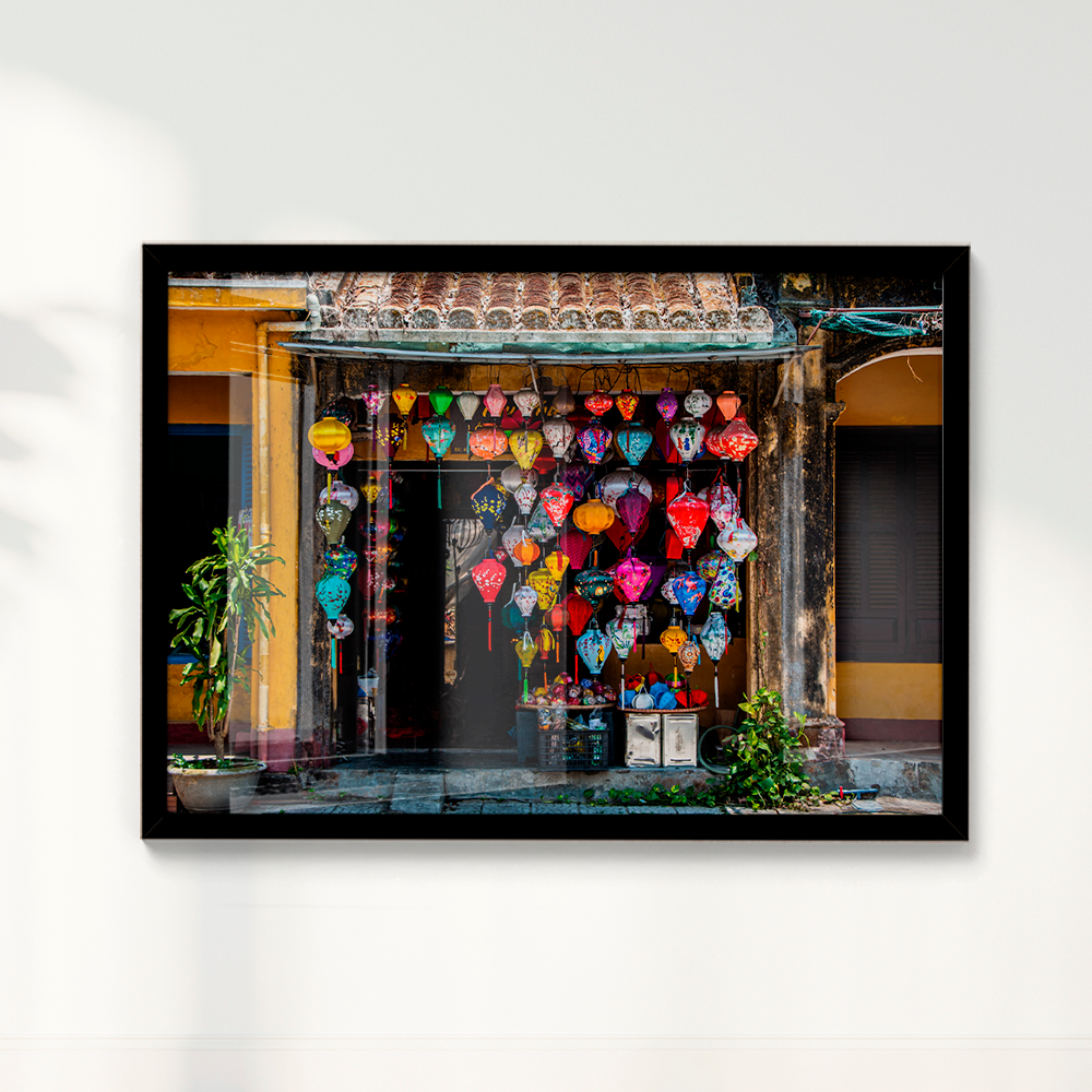 Quadro Lanternas de Hoi An, Vietnã por Larissa Heitmann