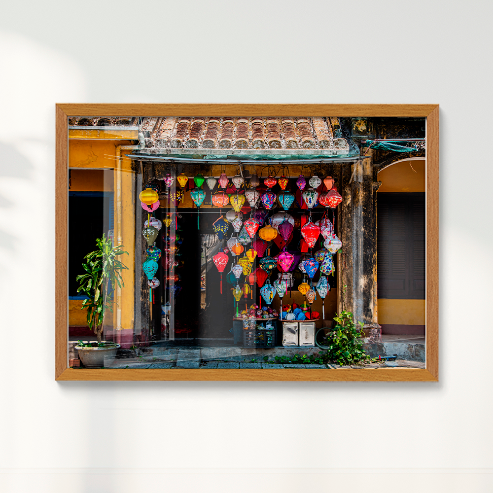 Quadro Lanternas de Hoi An, Vietnã por Larissa Heitmann