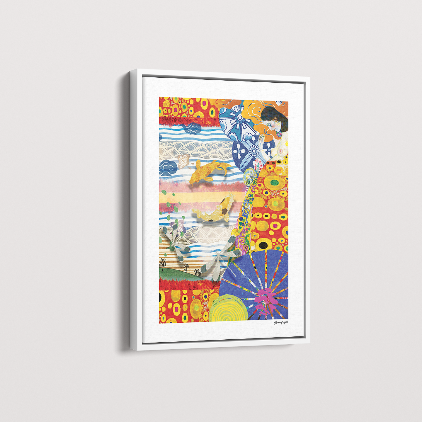 Quadro Vinda longa por Adoro Cores