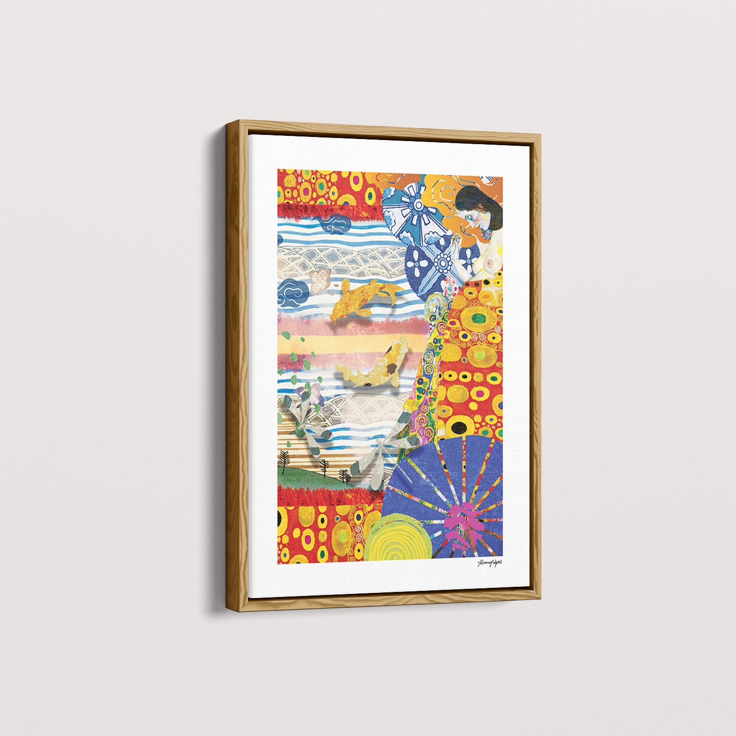 Quadro Vinda longa por Adoro Cores