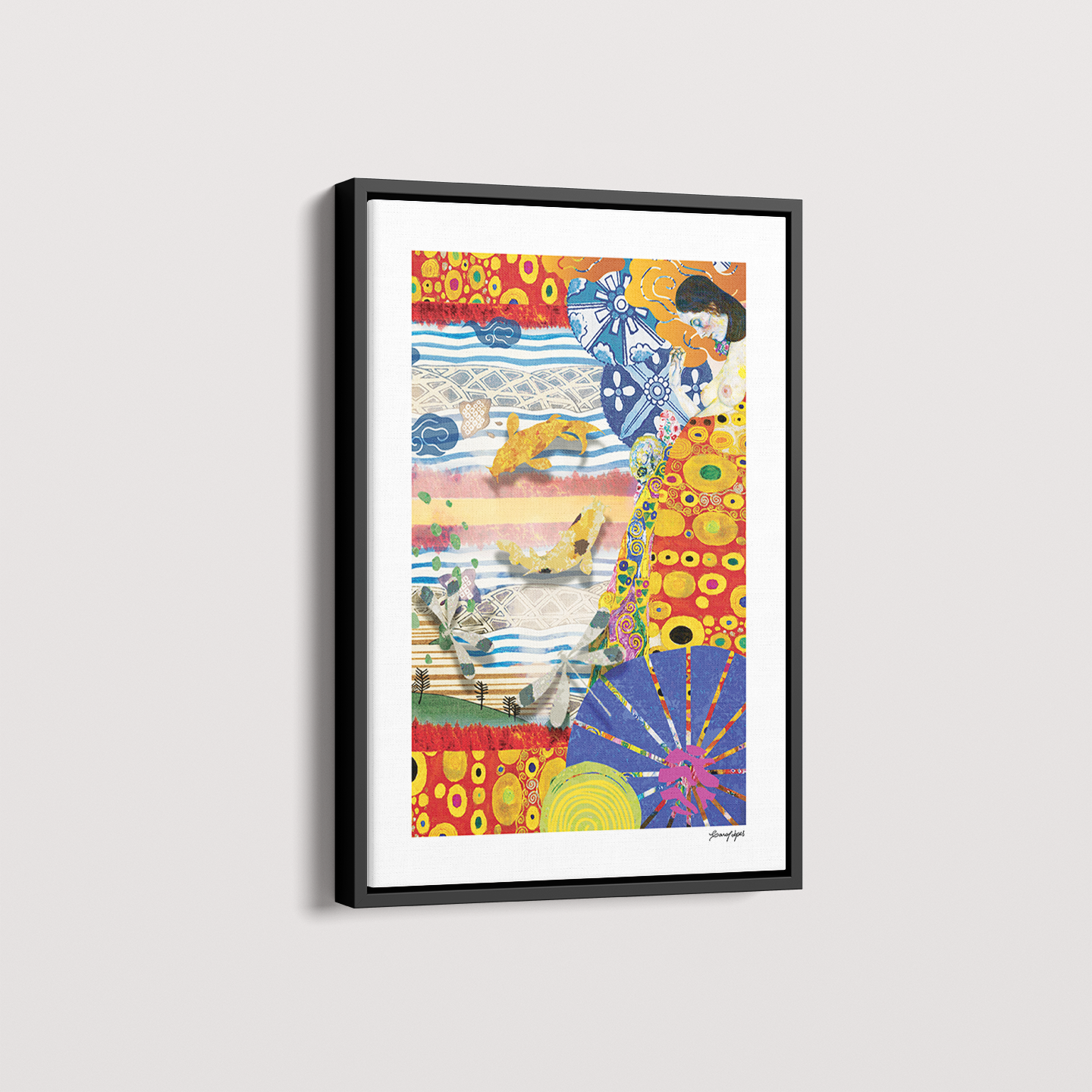 Quadro Vinda longa por Adoro Cores
