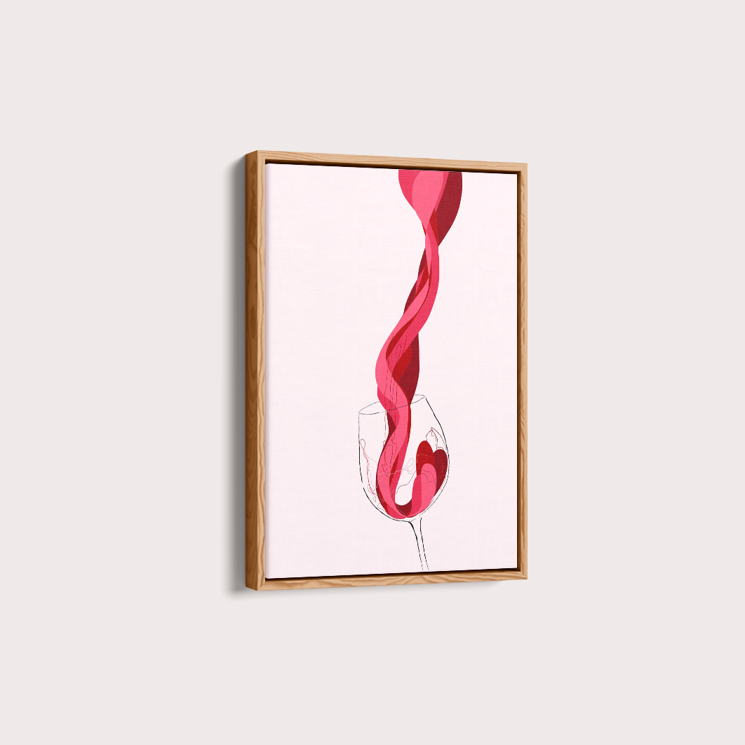 Quadro Vinho 2 por João e Rossi