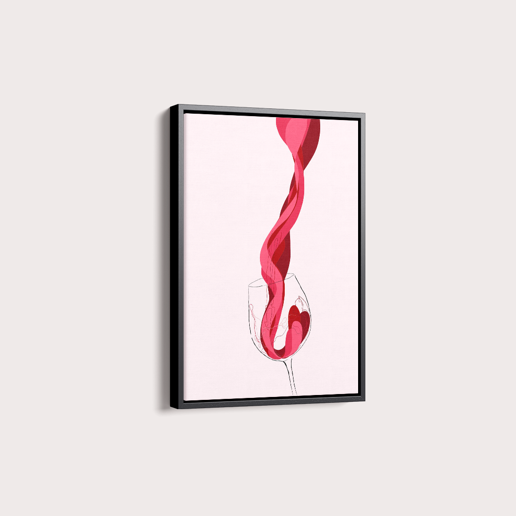 Quadro Vinho 2 por João e Rossi