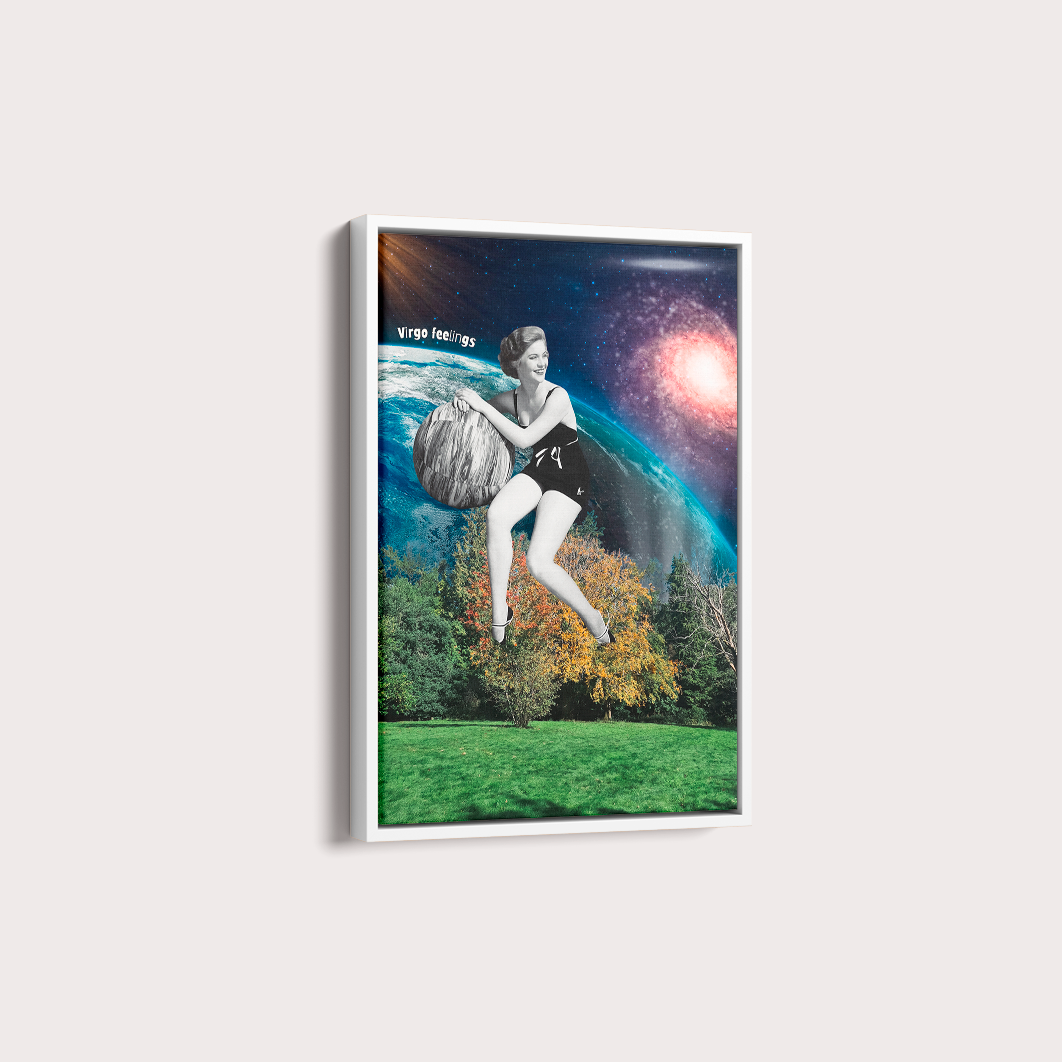 Quadro Signos - Virgo Feelings por Joana Petribú