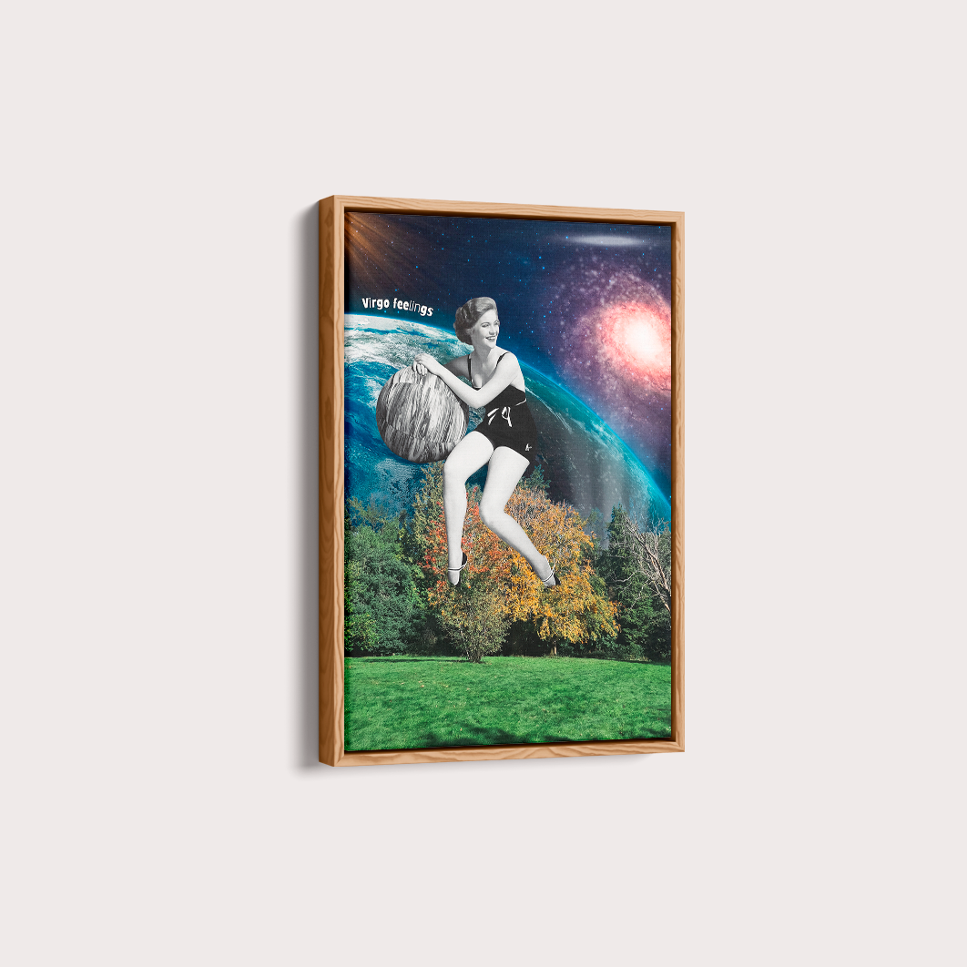 Quadro Signos - Virgo Feelings por Joana Petribú