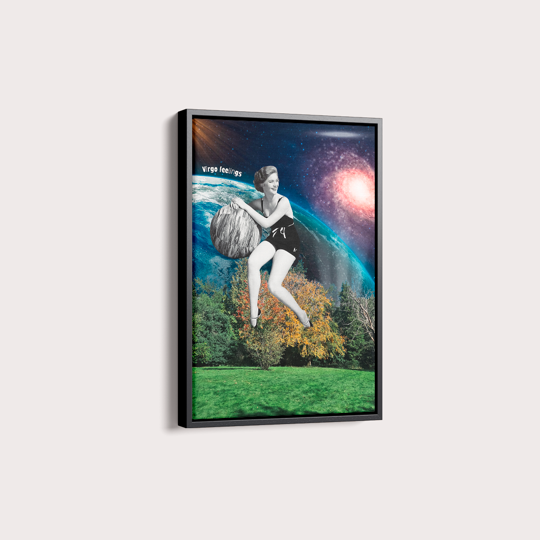 Quadro Signos - Virgo Feelings por Joana Petribú
