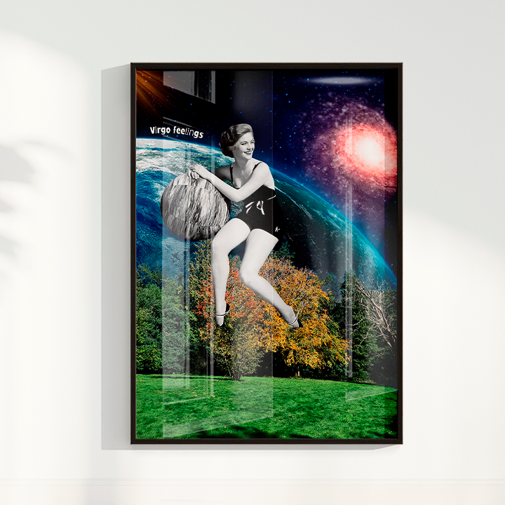Quadro Signos - Virgo Feelings por Joana Petribú