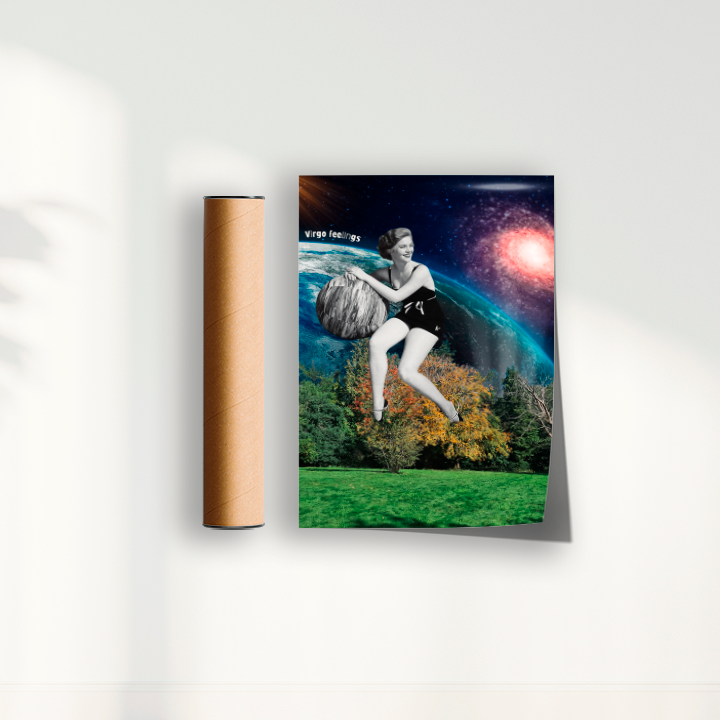 Quadro Signos - Virgo Feelings por Joana Petribú