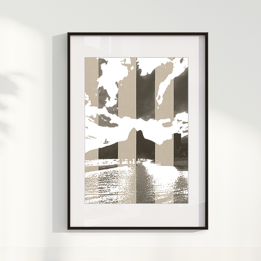 Quadro RIO - Entre Listras III por Larissa Heitmann