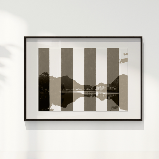 Quadro RIO - Entre Listras IV por Larissa Heitmann