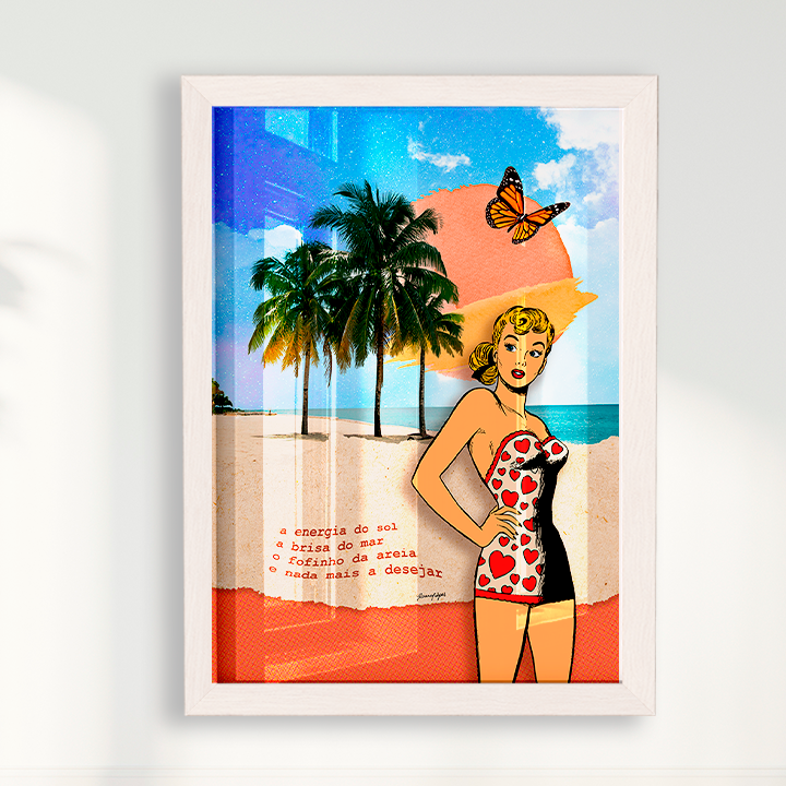 Quadro Sol & Mar por Adoro Cores