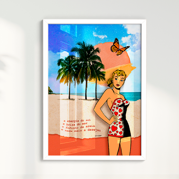 Quadro Sol & Mar por Adoro Cores