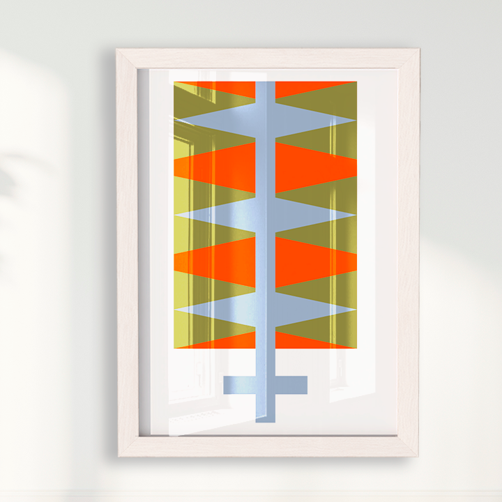Quadro Valentim 03 por Flávia Miranda