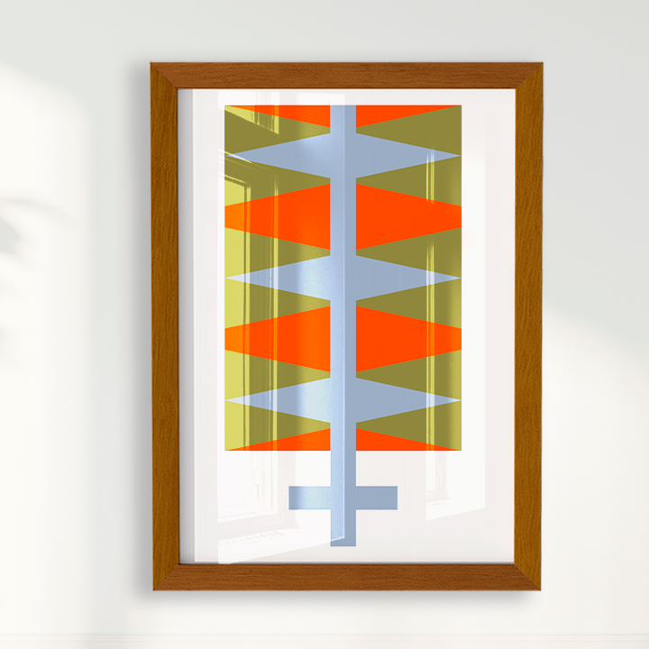 Quadro Valentim 03 por Flávia Miranda