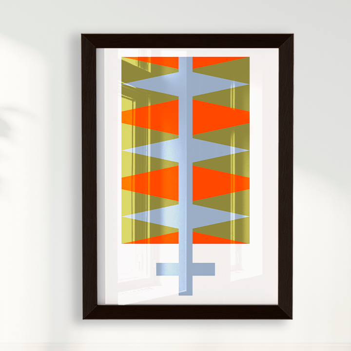 Quadro Valentim 03 por Flávia Miranda