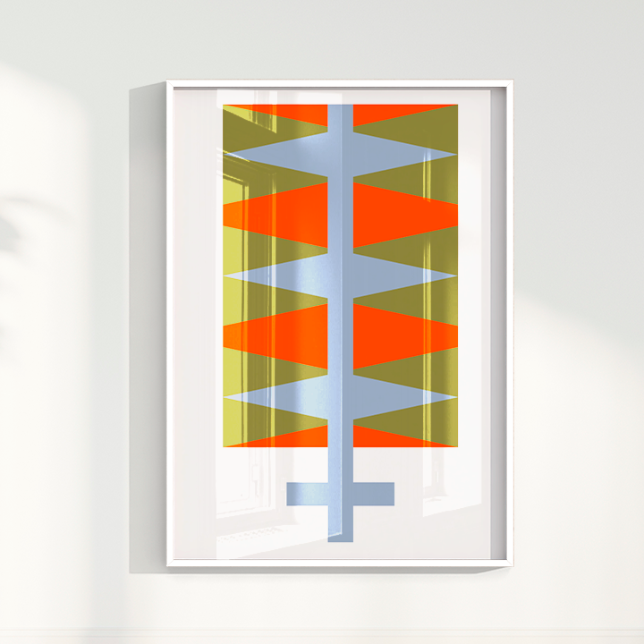 Quadro Valentim 03 por Flávia Miranda