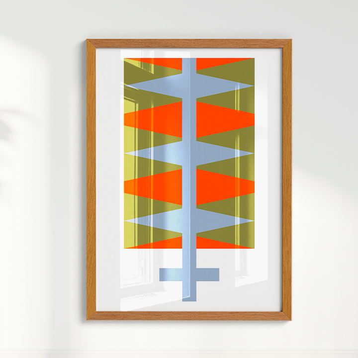 Quadro Valentim 03 por Flávia Miranda