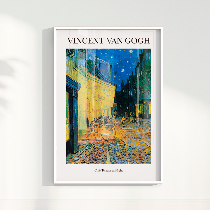 Quadro Van Gogh Terrace at Night