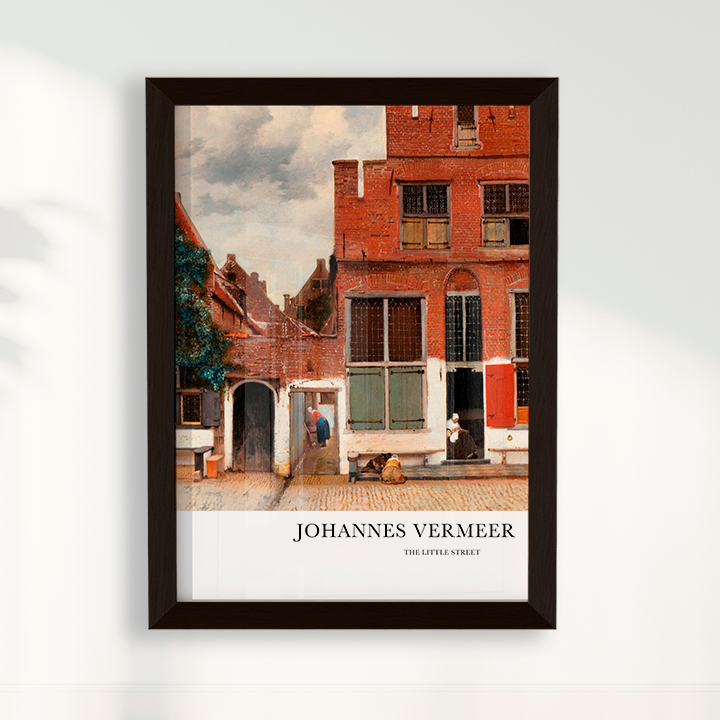 Johannes vermeer the little street