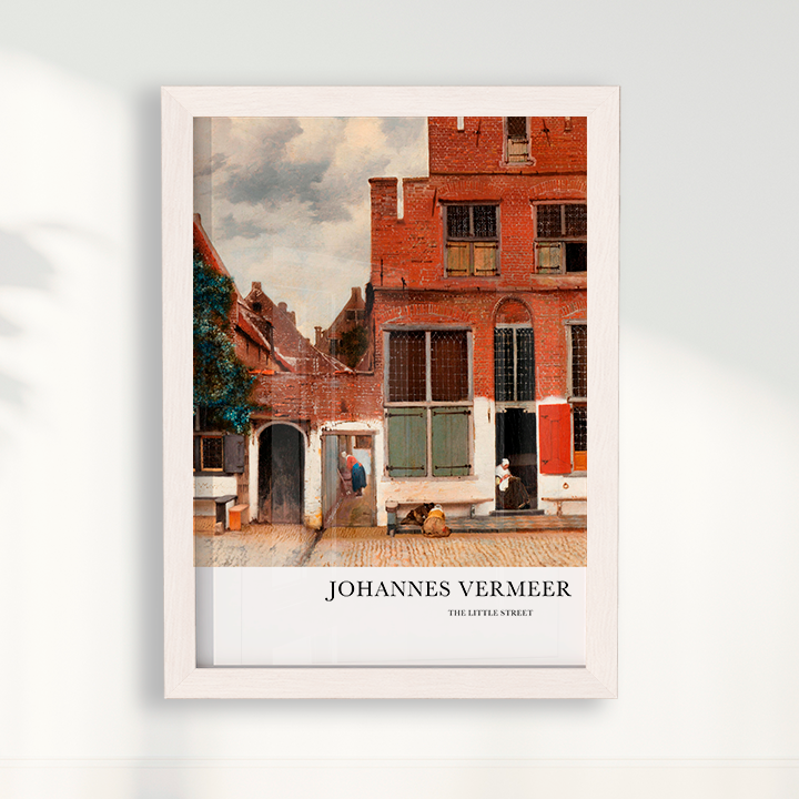 Johannes vermeer the little street