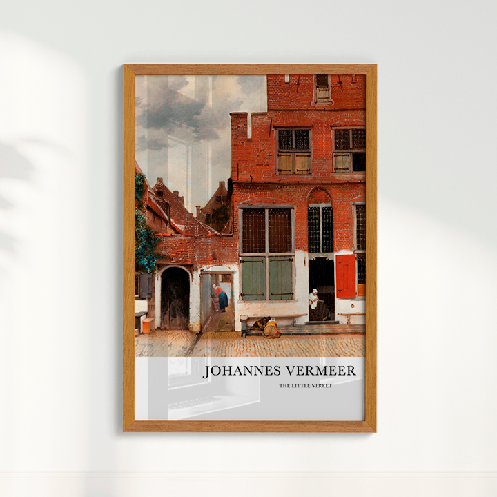 Johannes vermeer the little street