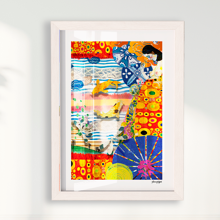 Quadro Vinda longa por Adoro Cores