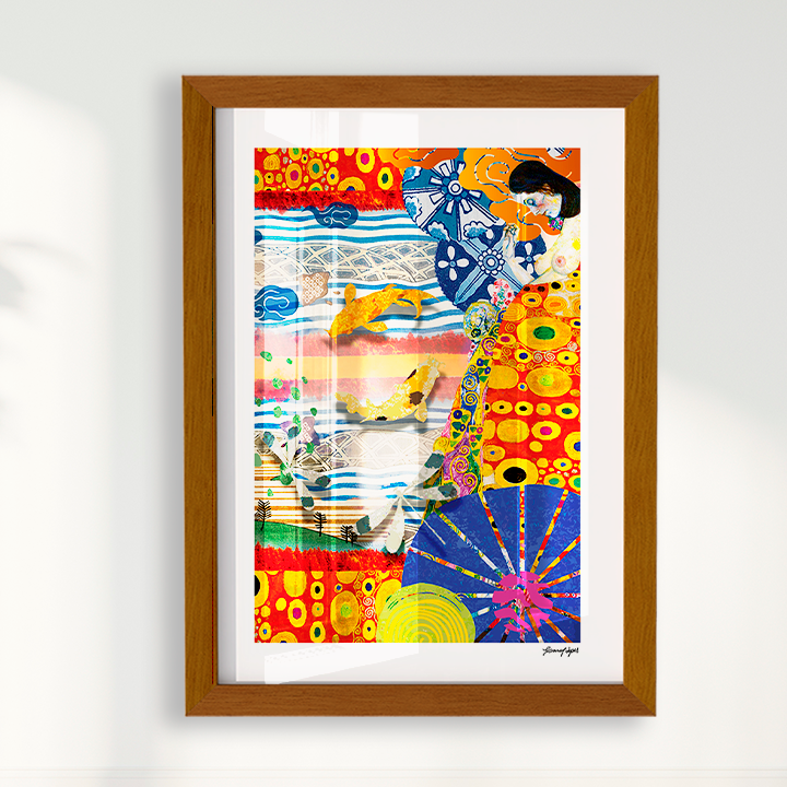 Quadro Vinda longa por Adoro Cores