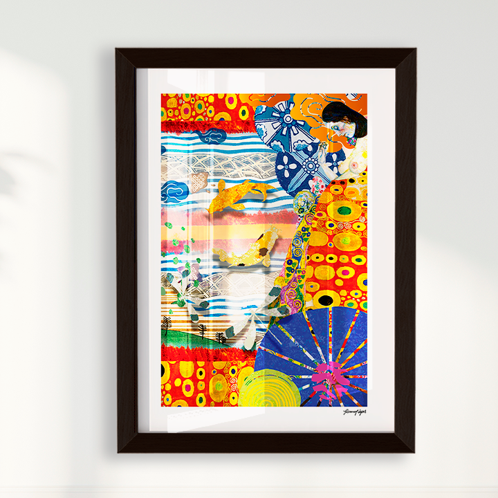 Quadro Vinda longa por Adoro Cores