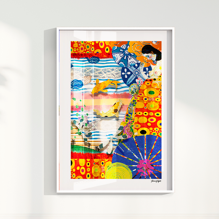 Quadro Vinda longa por Adoro Cores