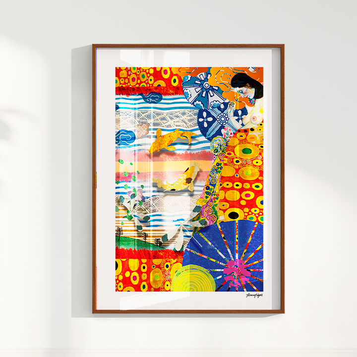 Quadro Vinda longa por Adoro Cores