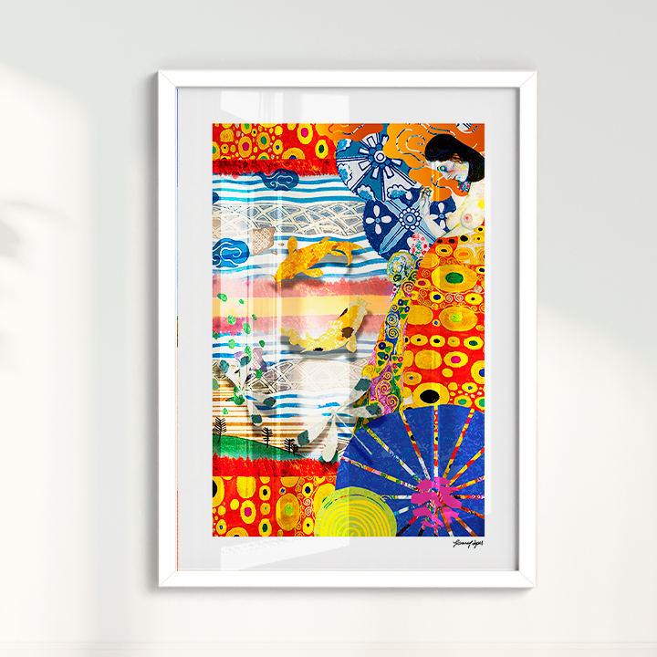 Quadro Vinda longa por Adoro Cores