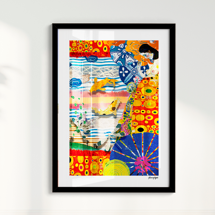 Quadro Vinda longa por Adoro Cores