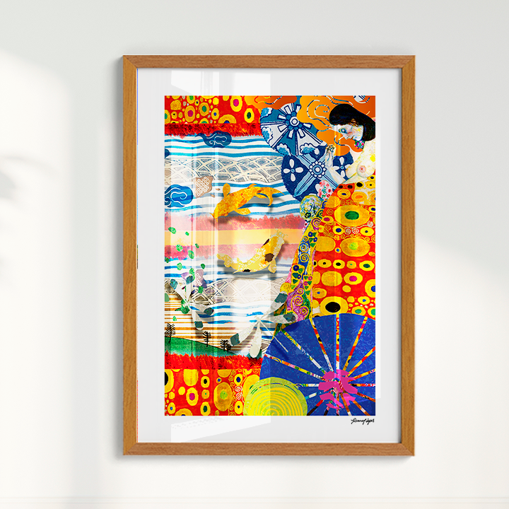 Quadro Vinda longa por Adoro Cores