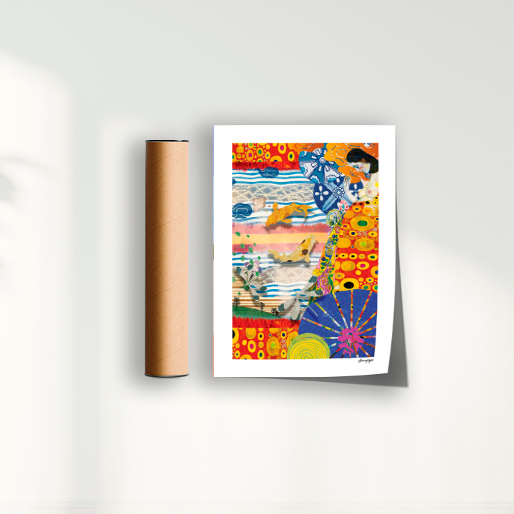 Quadro Vinda longa por Adoro Cores