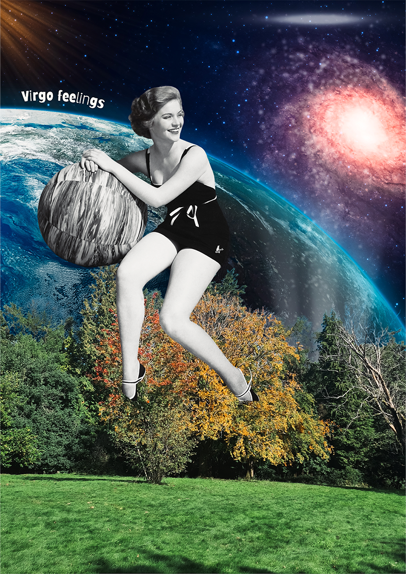 Quadro Signos - Virgo Feelings por Joana Petribú