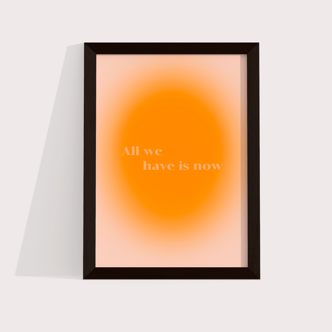 All we have is now 2