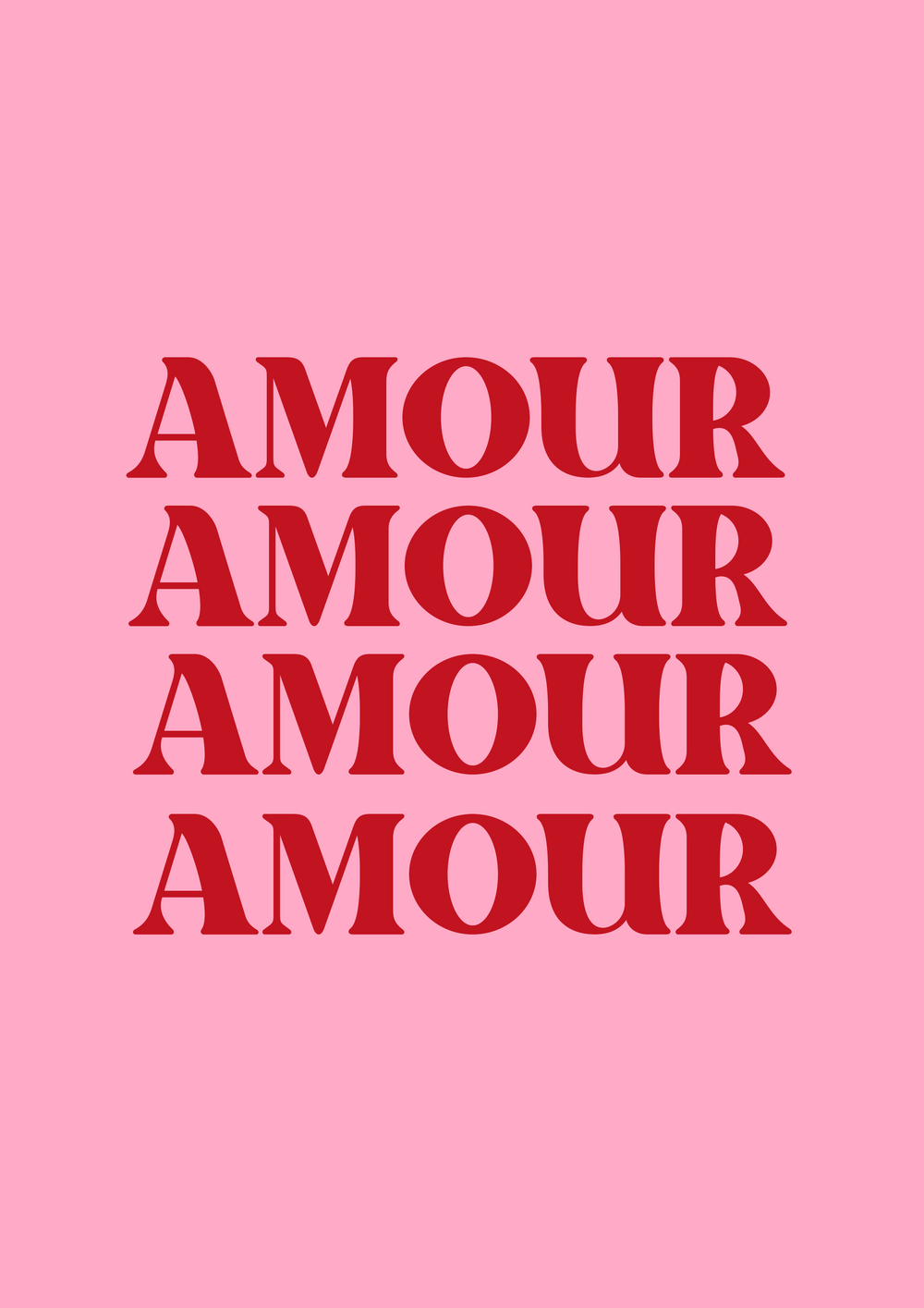 Quadro Amour